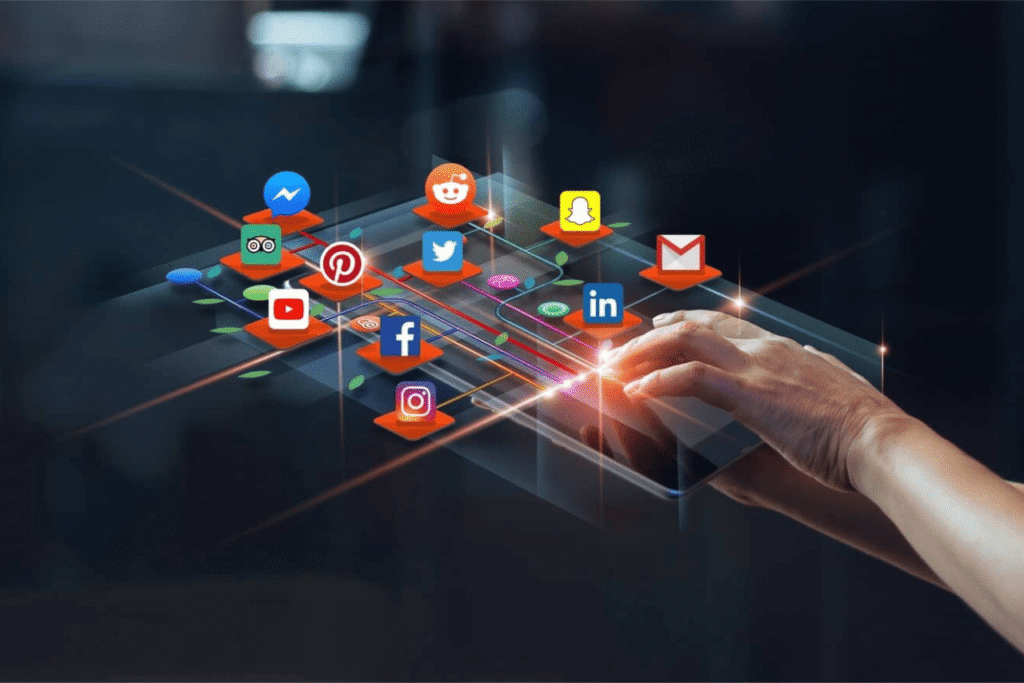 Dynamic social media marketing in Dubai.